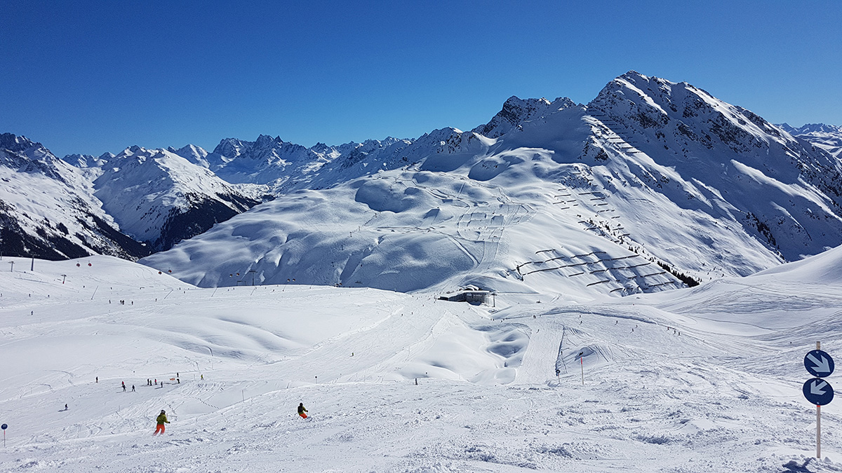 Snowboardbestemming Silvretta Montafon